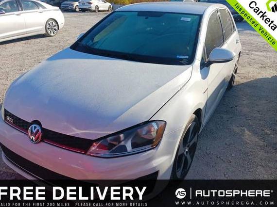 VOLKSWAGEN GOLF GTI 2016 3VW4T7AU1GM043429 image